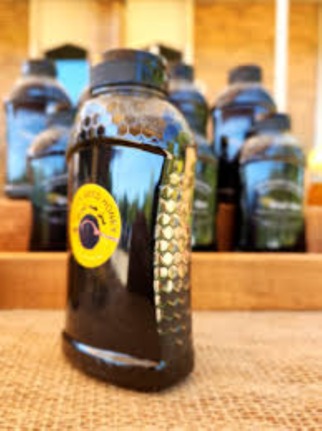 ALL TIME HONEY HEXA SHAPE JAR BLACK SEED OIL 1K
